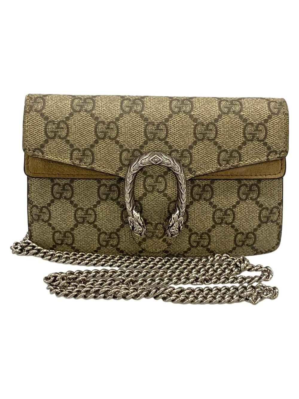 Gucci Beige Pvc Shoulder Bag #376920G90B